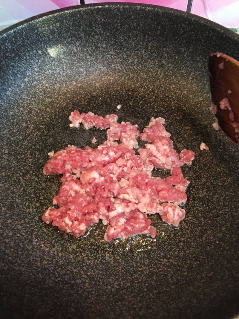 肉末焖豆腐的做法步骤：2