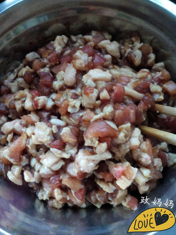 野菜大包子的做法步骤：3