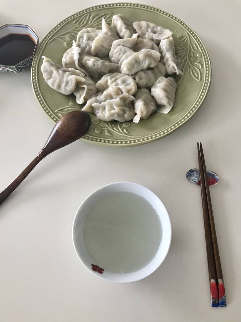 芦笋木耳虾仁水饺（完整版）的做法步骤：25