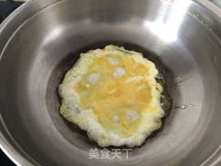 #下饭菜#丝瓜炒鸡蛋的做法步骤：3