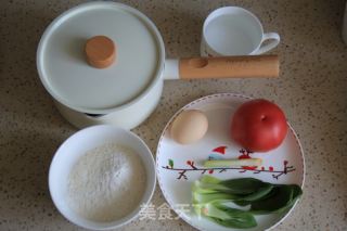 西红柿疙瘩汤的做法步骤：1