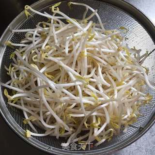 青椒炒豆芽