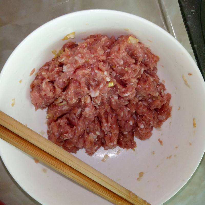 肉馅酱茄子的做法步骤：2