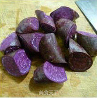 紫薯春卷的做法步骤：5
