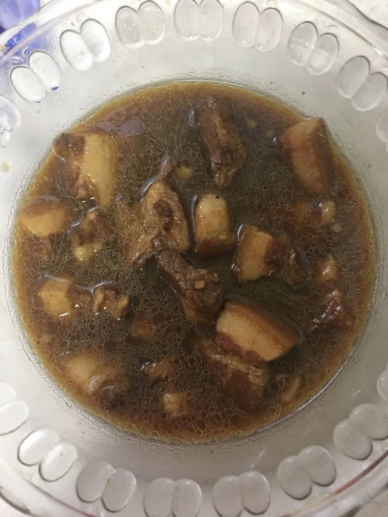 红烧肉炖土豆的做法步骤：3