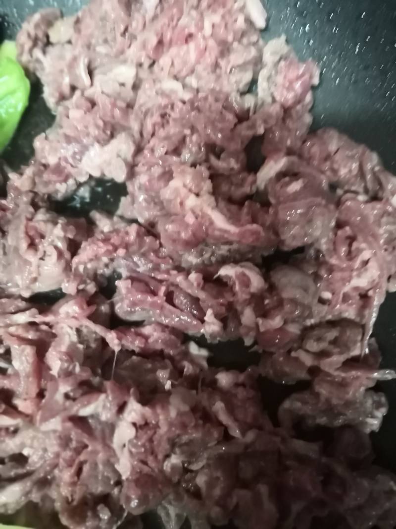 生姜炒牛肉的做法步骤：4