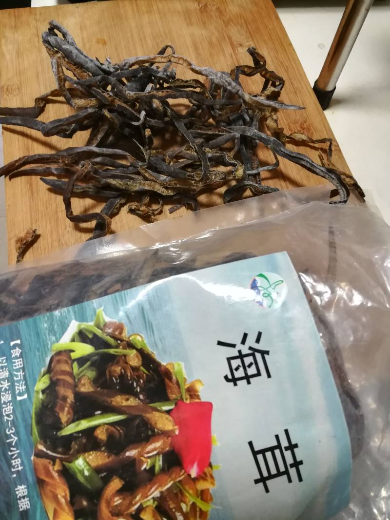 凉拌海茸的做法步骤：1