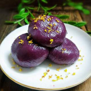 紫薯糍粑的做法步骤：8
