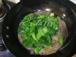 葱香粉皮汤的做法步骤：5