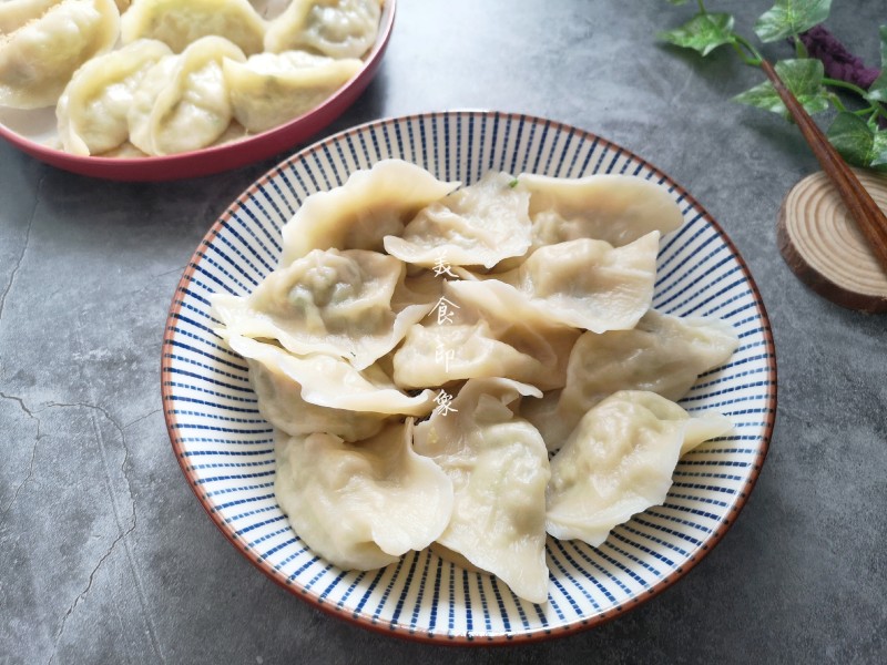 白菜猪肉水饺的做法步骤：10