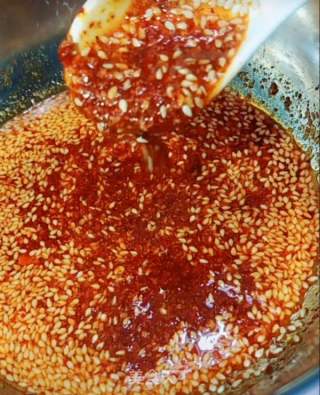 如何制作辣椒油的做法步骤：9