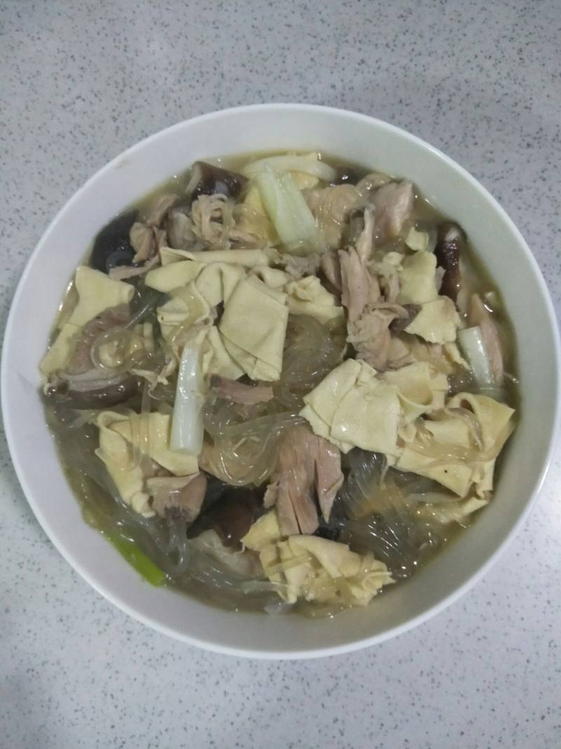 鸡肉炖粉条的做法步骤：13