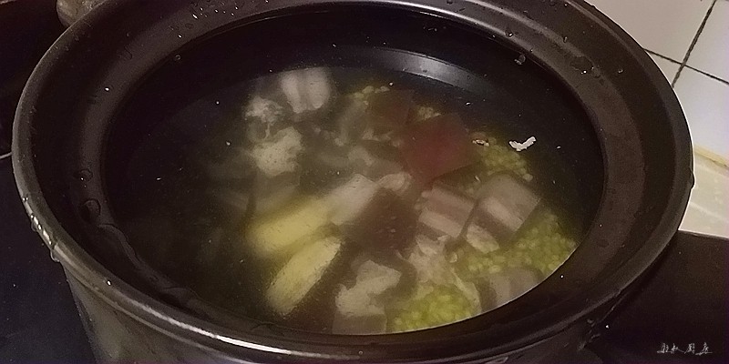 酱肉绿豆汤的做法步骤：5