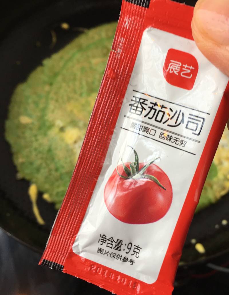 翡翠煎饼鲜虾时蔬卷的做法步骤：22