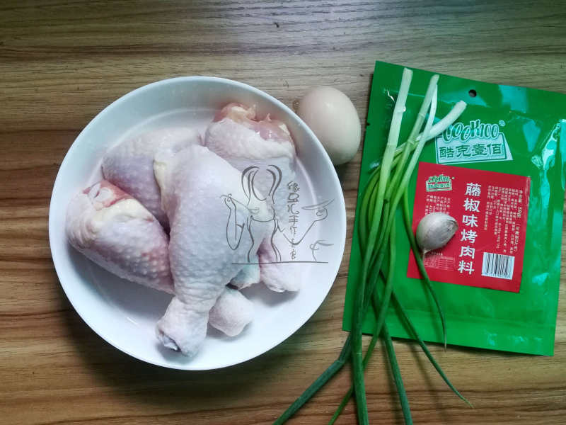 鸡肉丸子的做法步骤：1