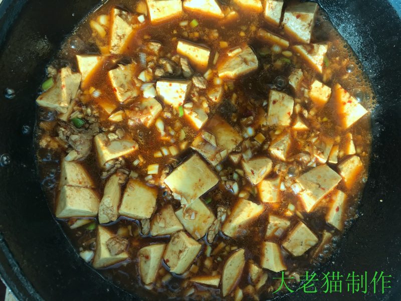 麻婆豆腐的做法步骤：11