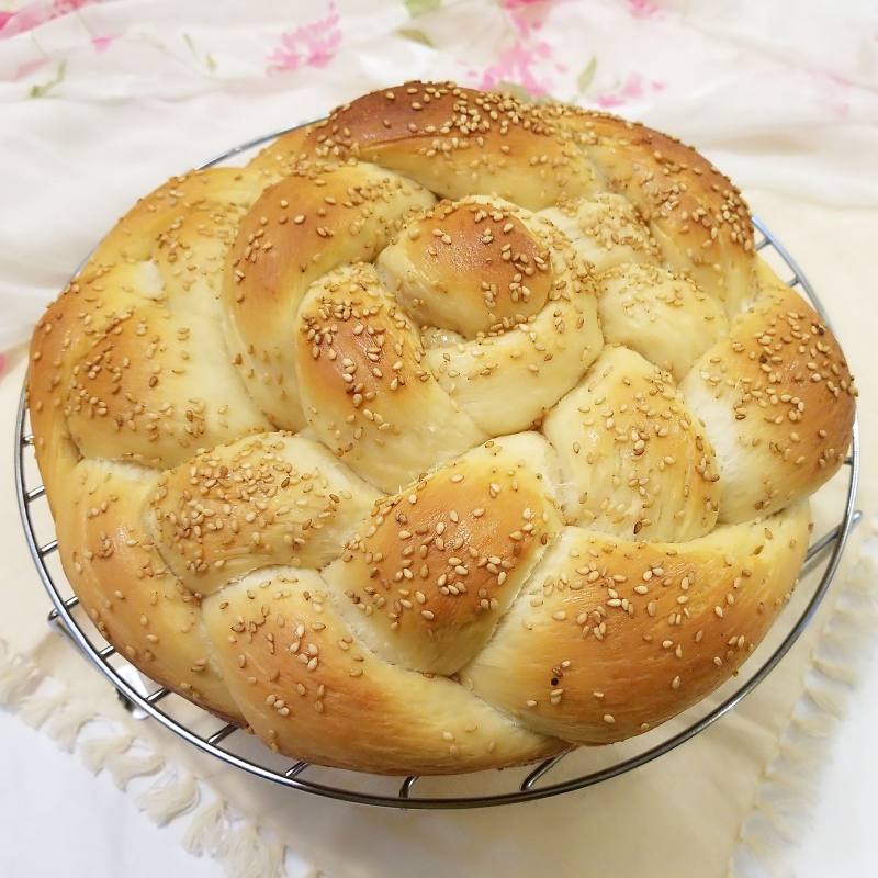 哈拉面包(challah bread)的做法步骤：22