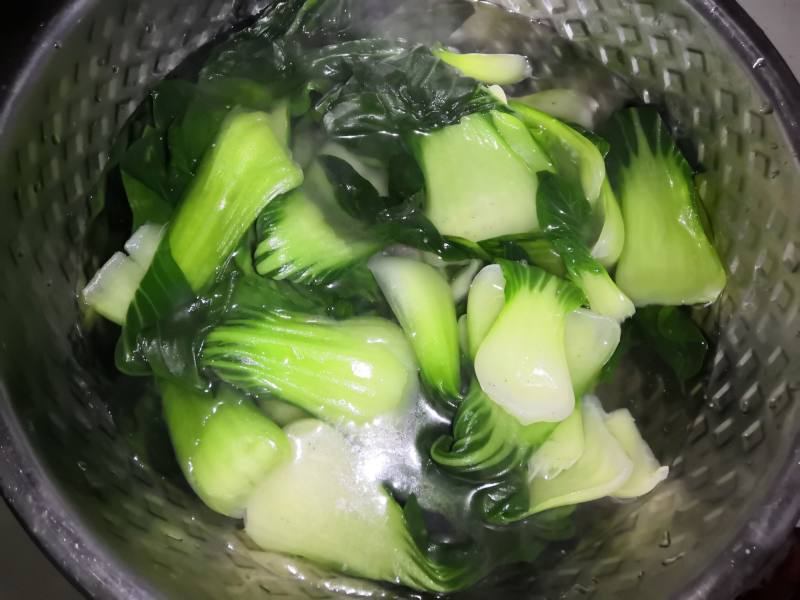 蚝油香菇油菜的做法步骤：4