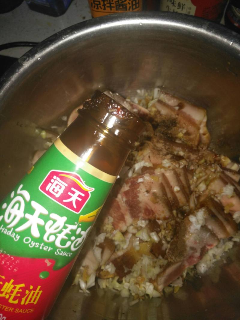 干豆角扣肉的做法步骤：13