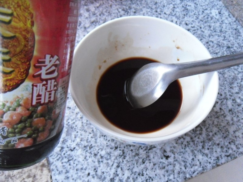 菠菜梗炒白菜条的做法步骤：6