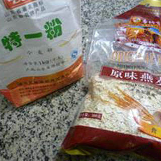 香菇青菜燕麦疙瘩的做法步骤：1