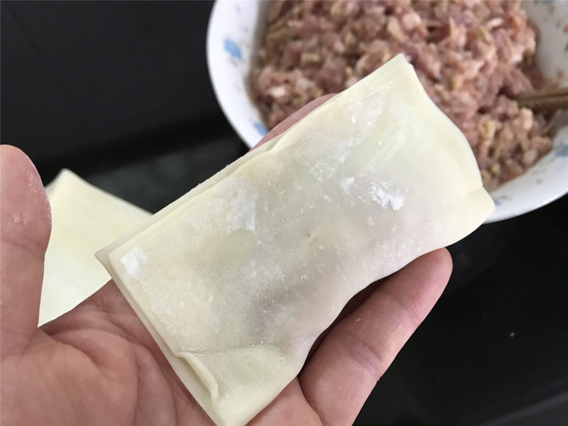 鲜肉大馄饨的做法步骤：6