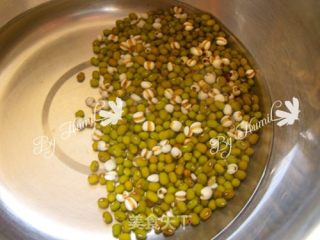 绿豆薏仁汤圆的做法步骤：2