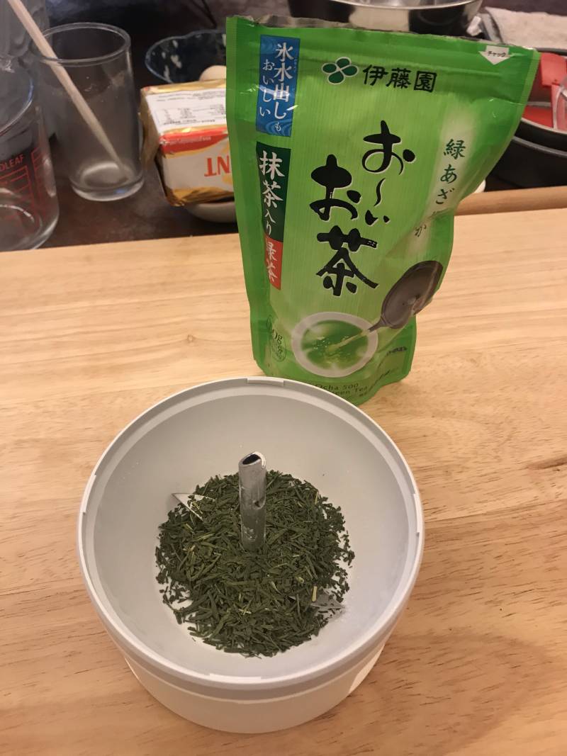 日式抹茶绿茶吐司的做法步骤：1