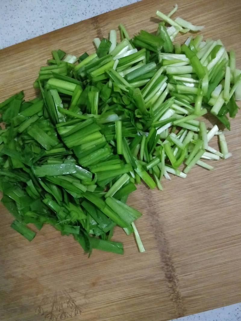 韭菜绿豆芽干豆腐的做法步骤：4