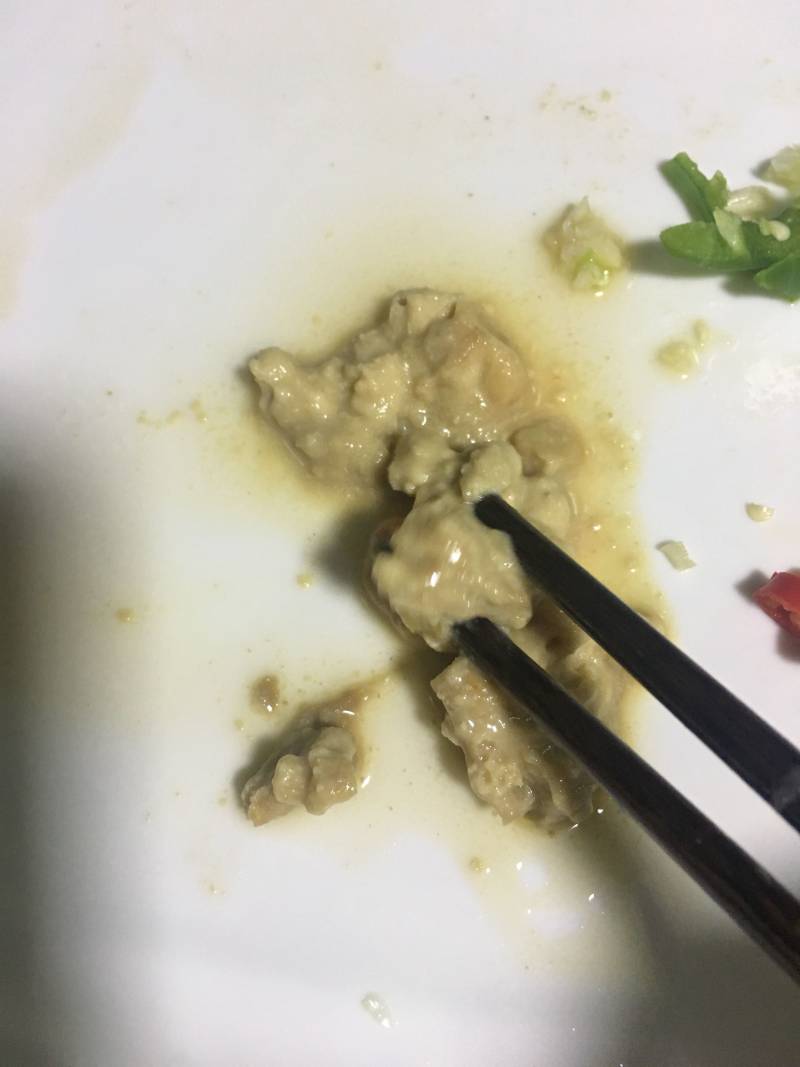 椒丝腐乳炒通菜的做法步骤：7