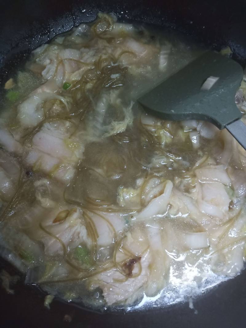 酸白菜猪肉粉条的做法步骤：6