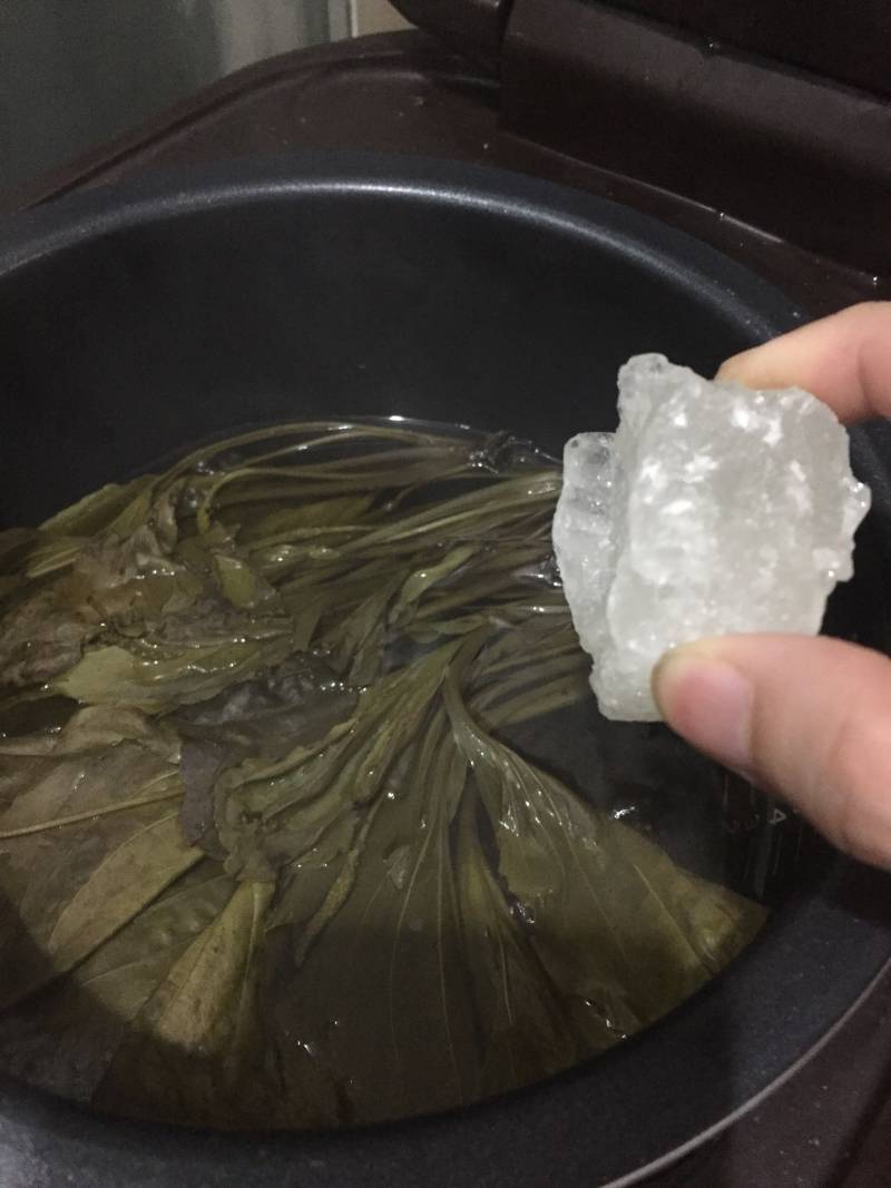 车前草煲水的做法步骤：5