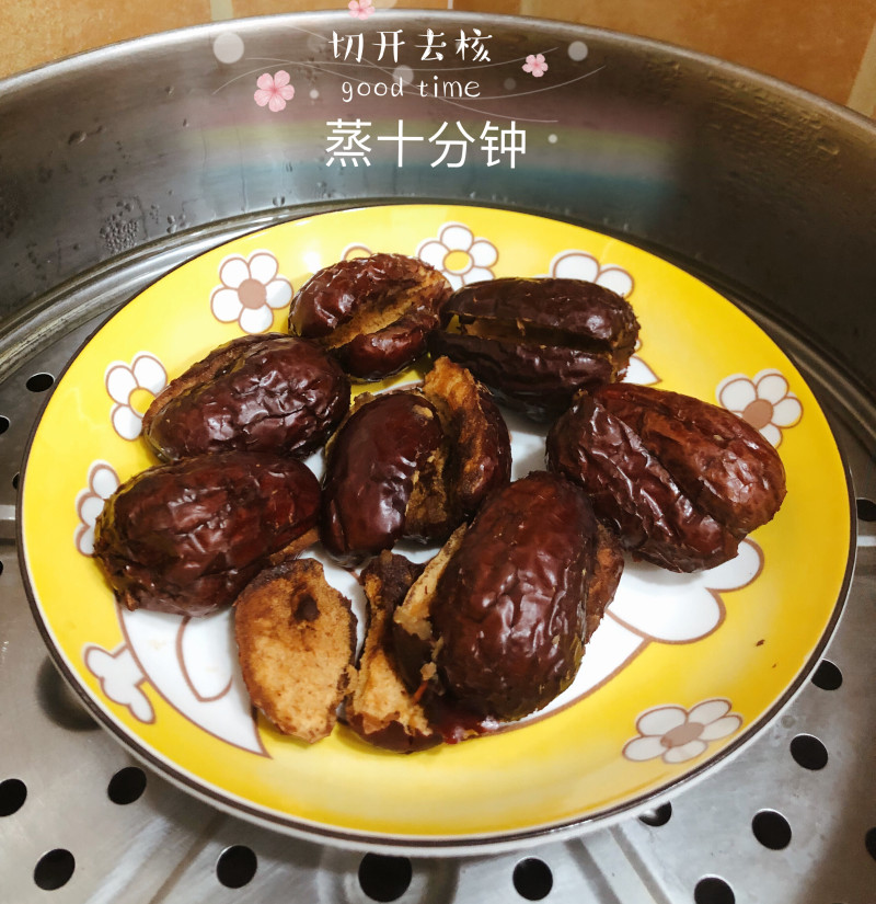 养血核桃红枣小零食的做法步骤：2