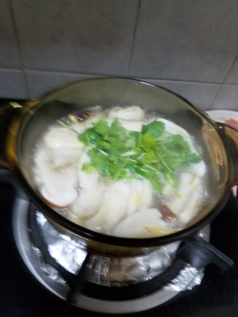 松茸菌牛肉汤的做法步骤：8