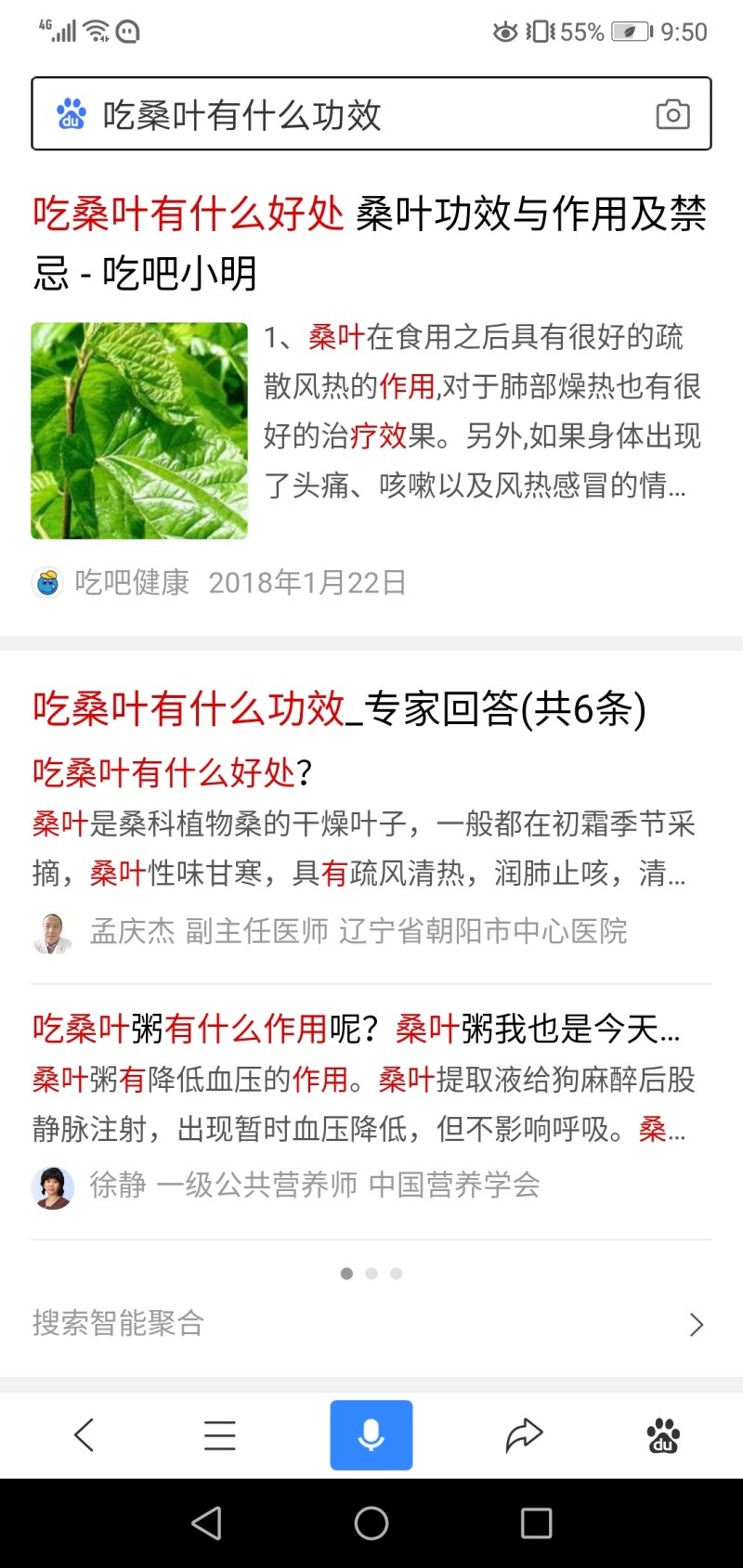 凉拌桑叶的做法步骤：5