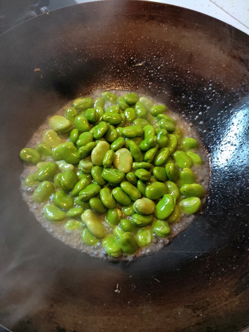 万能土鸡蛋(9)蚕豆炒蛋的做法步骤：6