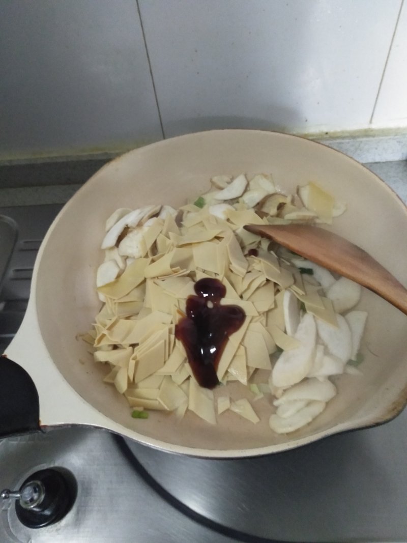 干豆腐炒油菜的做法步骤：11