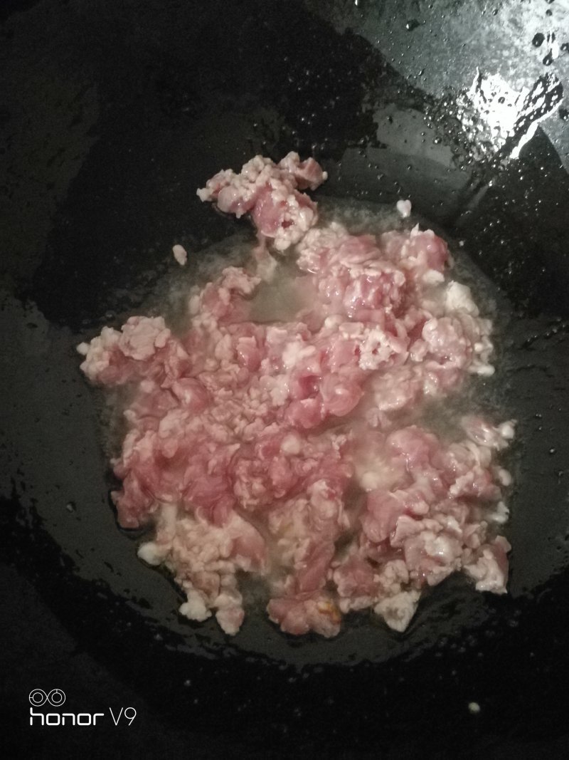 肉末豆角的做法步骤：3