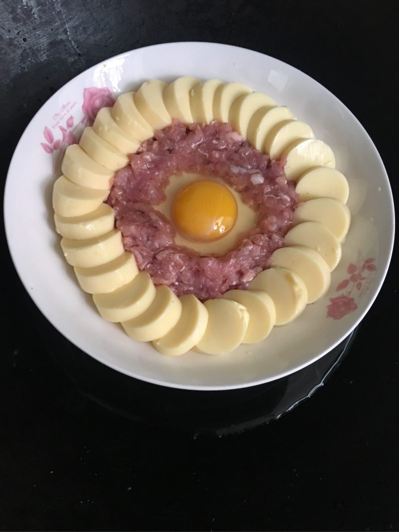 日本豆腐肉沫窝蛋的做法步骤：9