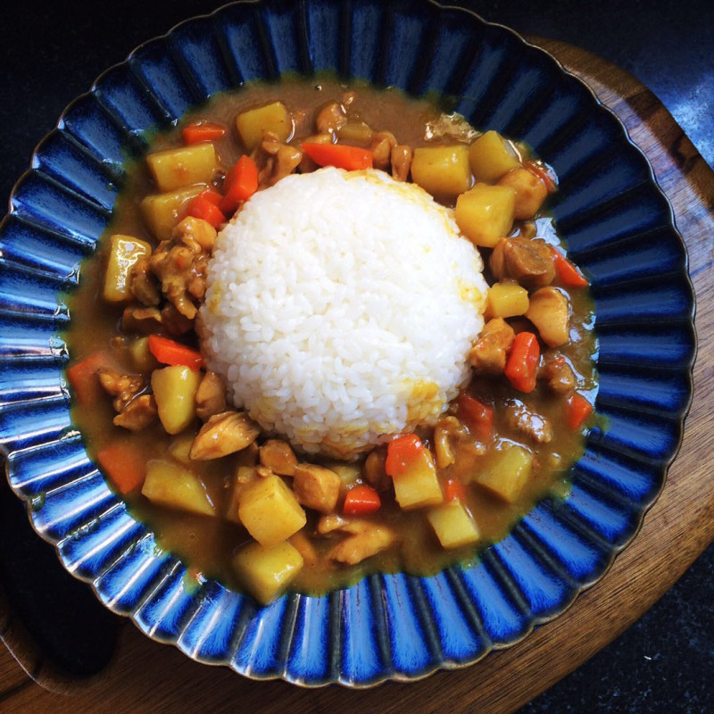 土豆鸡肉咖喱饭的做法步骤：12