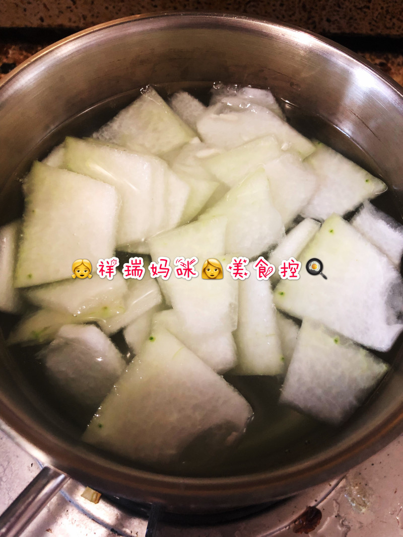 ?????仙草烹饪??cooking?????：解暑祛湿的??冬瓜汤??的做法步骤：3