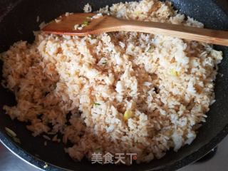 肉松炒饭的做法步骤：4