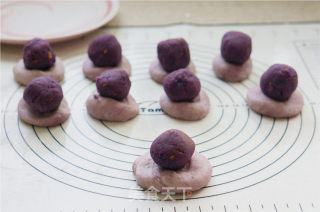 紫薯酥皮月饼的做法步骤：14