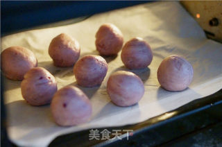 紫薯酥皮月饼的做法步骤：16