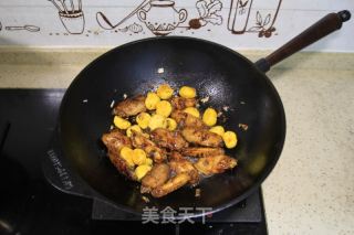 #斯肯特铸铁锅#-板栗鸡翅的做法步骤：8