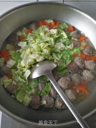 肉丸胡辣汤的做法步骤：5
