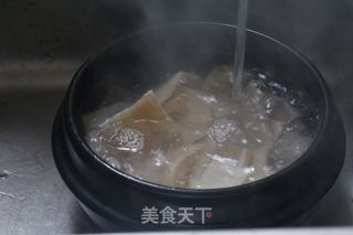 臘肉皮白蘿蔔湯的做法步驟:5