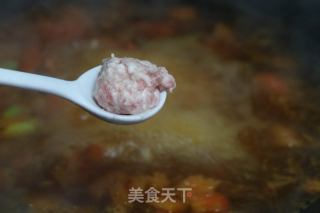 西红柿肉丸豆腐汤的做法步骤：8