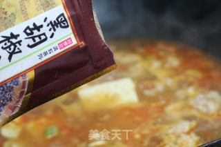 西红柿肉丸豆腐汤的做法步骤：11