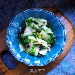 清炒黃心菜